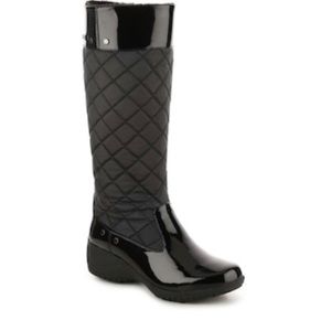 Khombu “Merritt” Waterproof Quilted RainBoots
